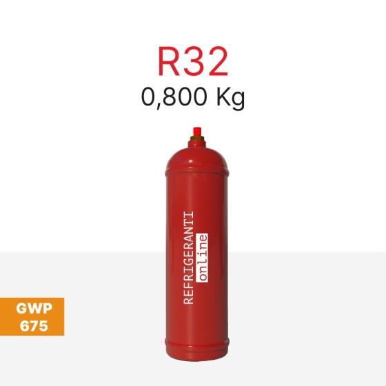 GAS R32 0,800Kg IN BOMBOLA...