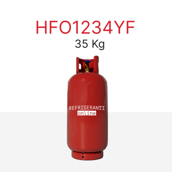 GAS HFO1234YF 35Kg EN BOTELLA RECARGABLE