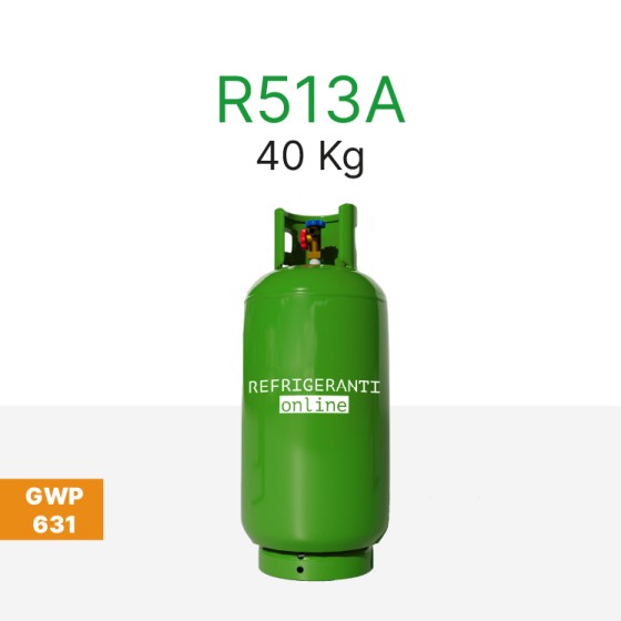 GAZ R513A 40Kg EN BOUTEILLE RECHARGEABLE