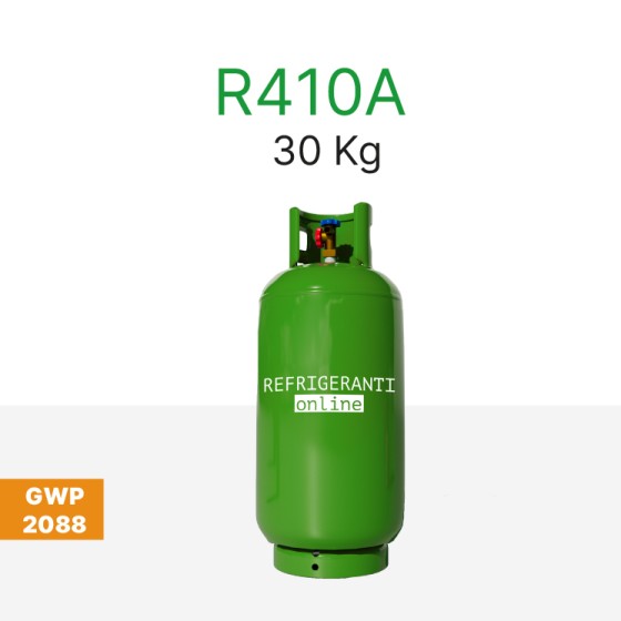 GAS R410A 30Kg IN BOMBOLA RICARICABILE
