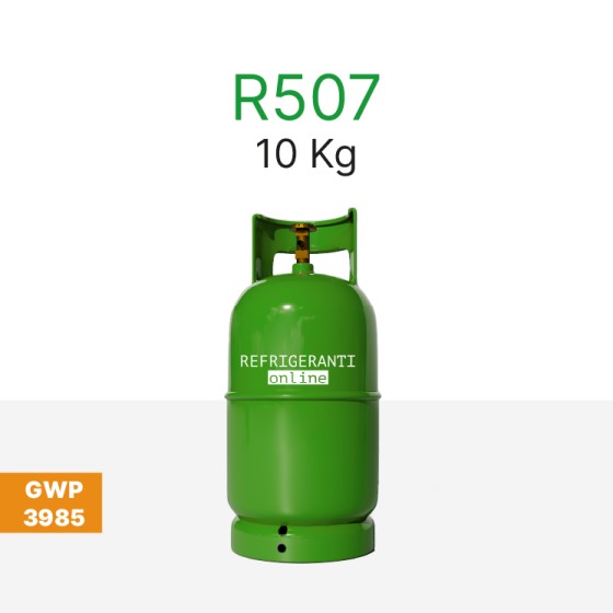 GAS R507 10Kg EN BOTELLA RECARGABLE