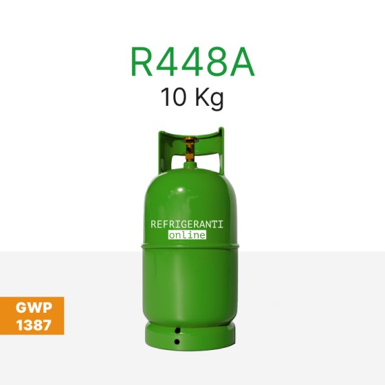 GAS R448A 10Kg EN BOTELLA RECARGABLE