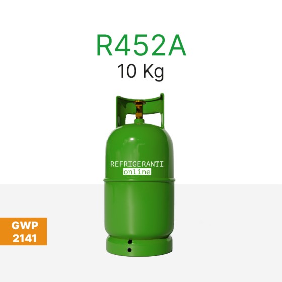 GAS R452A 10Kg IN BOMBOLA RICARICABILE