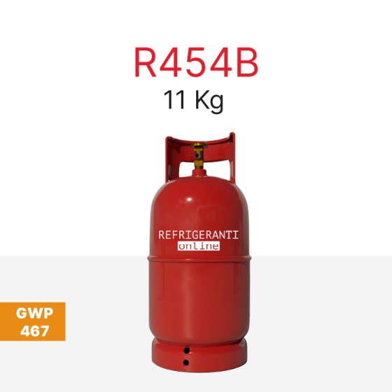 R454B Opteon® XL41 in 11-kg-Flasche