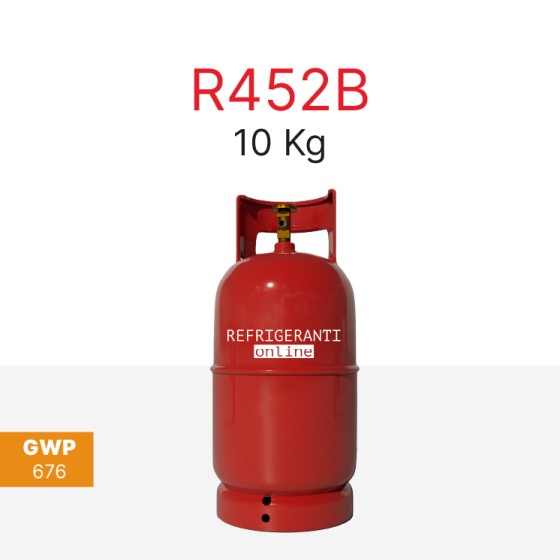 R452B in 10-kg-Flaschen